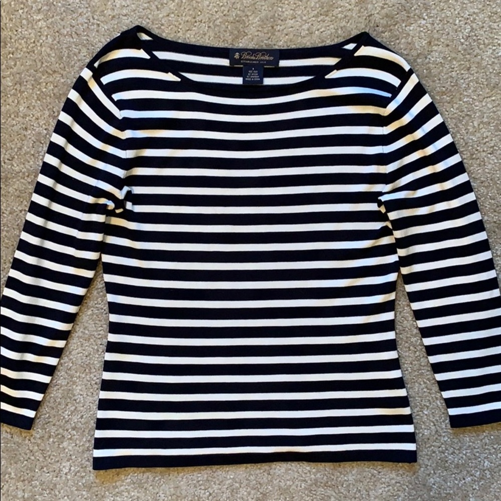 Brooks Brothers Silk Blend Top S